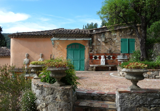 La terrasse d'en haut chez Blasco et Nieves