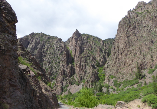 Au fond du canyon noir du Gunnison