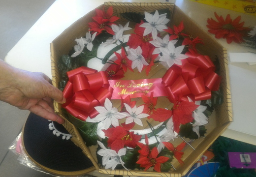 Couronne de fleurs